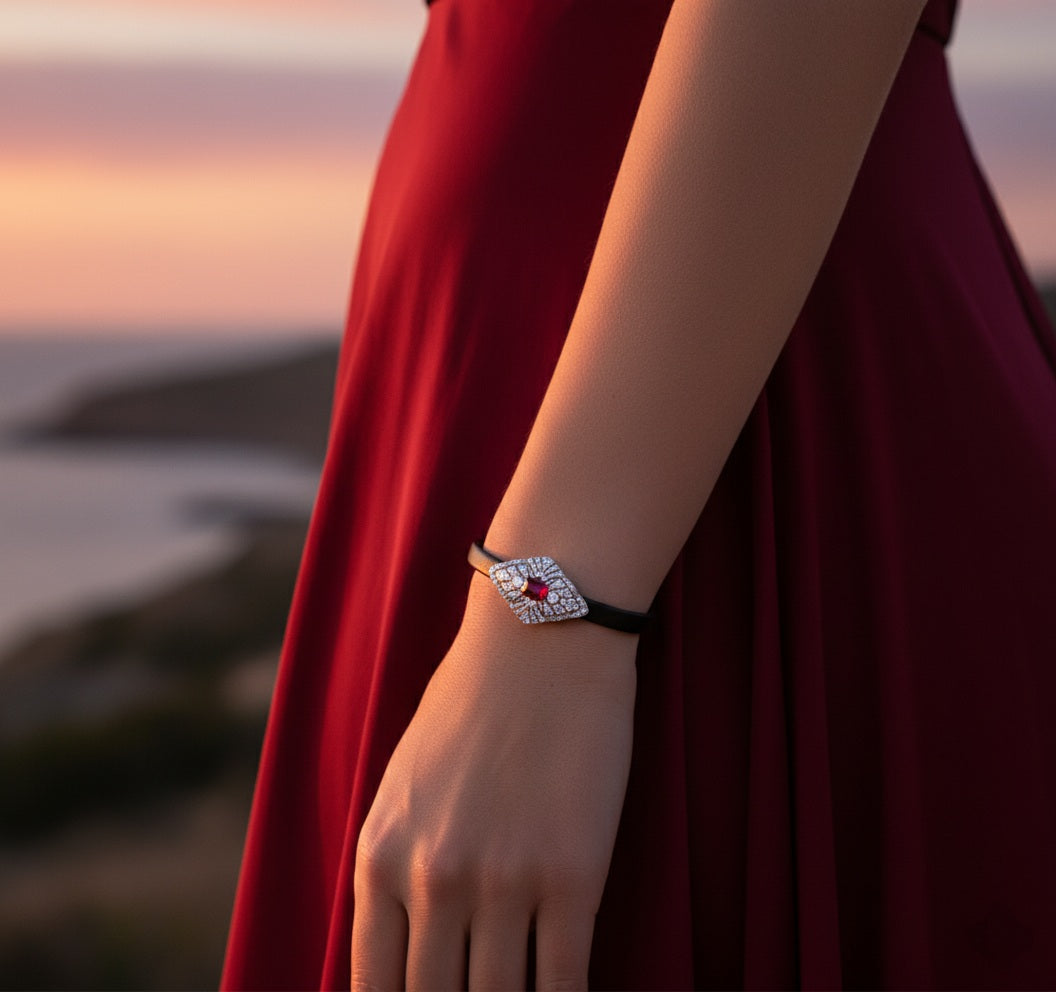Ruby Wrist Pendant